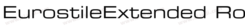 EurostileExtended Ro字体转换